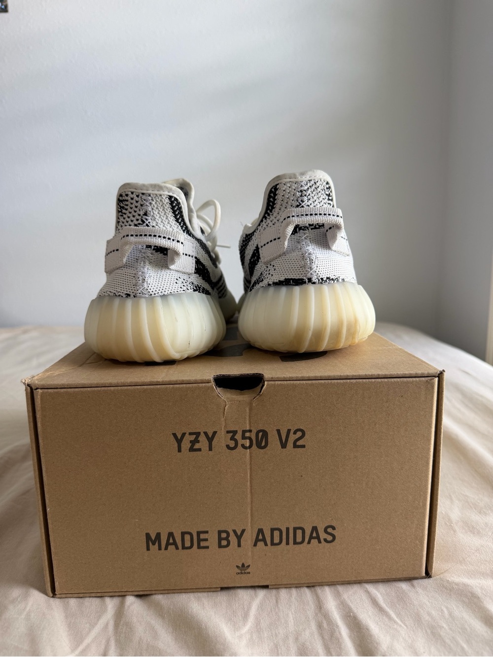 'Zebra' Yeezys - Picture 5 of 7